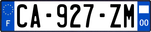 CA-927-ZM