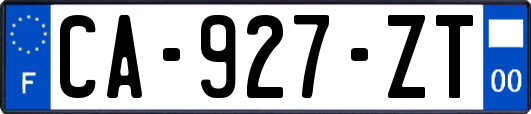 CA-927-ZT