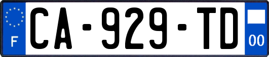 CA-929-TD