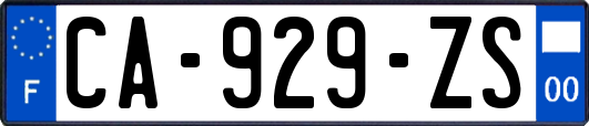 CA-929-ZS