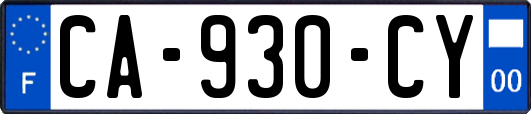 CA-930-CY