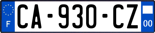 CA-930-CZ