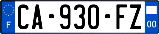 CA-930-FZ