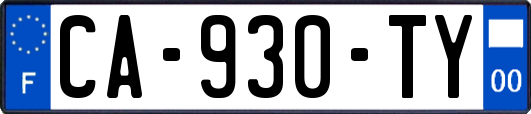 CA-930-TY