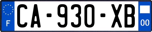 CA-930-XB