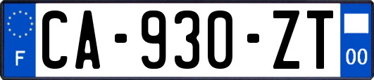 CA-930-ZT