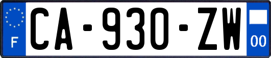 CA-930-ZW