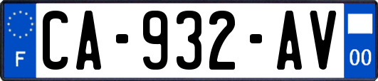 CA-932-AV