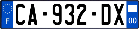 CA-932-DX
