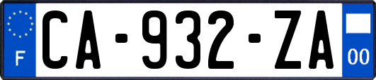 CA-932-ZA