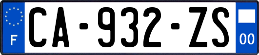 CA-932-ZS