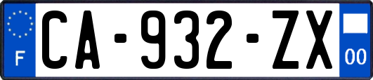 CA-932-ZX