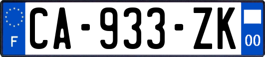 CA-933-ZK