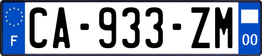 CA-933-ZM