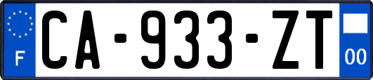 CA-933-ZT