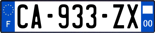 CA-933-ZX