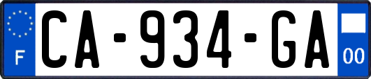 CA-934-GA