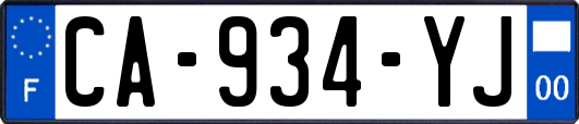 CA-934-YJ