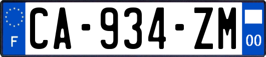 CA-934-ZM