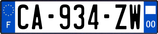 CA-934-ZW