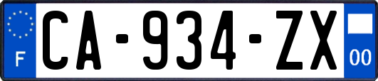 CA-934-ZX