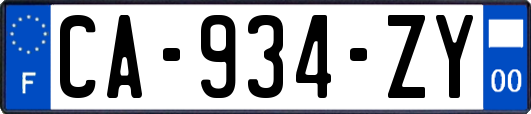 CA-934-ZY