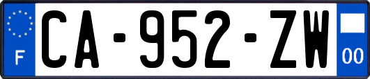 CA-952-ZW