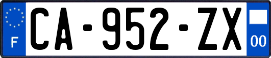 CA-952-ZX