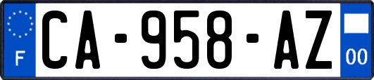 CA-958-AZ