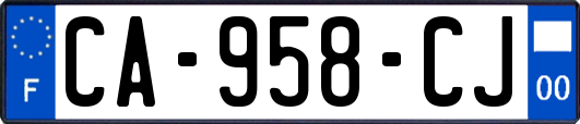 CA-958-CJ