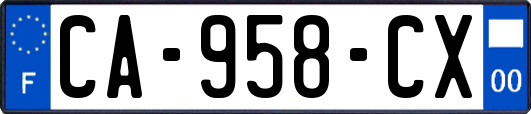 CA-958-CX