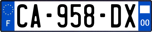 CA-958-DX