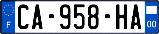 CA-958-HA