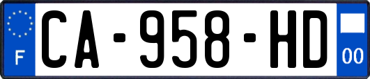 CA-958-HD