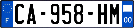 CA-958-HM