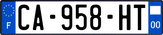 CA-958-HT