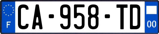 CA-958-TD