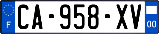 CA-958-XV