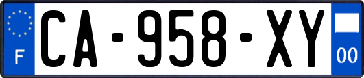 CA-958-XY