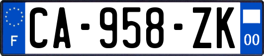 CA-958-ZK