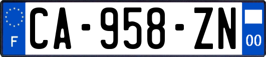 CA-958-ZN