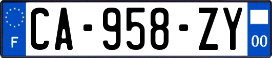 CA-958-ZY