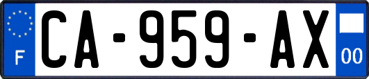 CA-959-AX