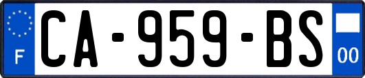 CA-959-BS