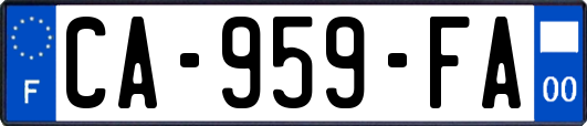 CA-959-FA