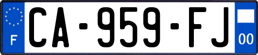 CA-959-FJ