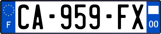 CA-959-FX