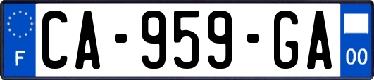 CA-959-GA