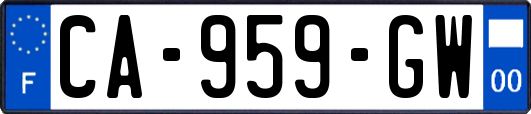 CA-959-GW