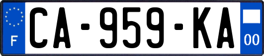 CA-959-KA